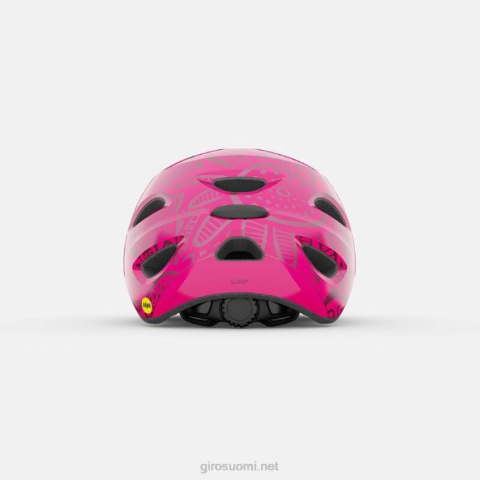 Giro kirkkaan pinkki/helmi lapset scamp mips kypärä LNB41490