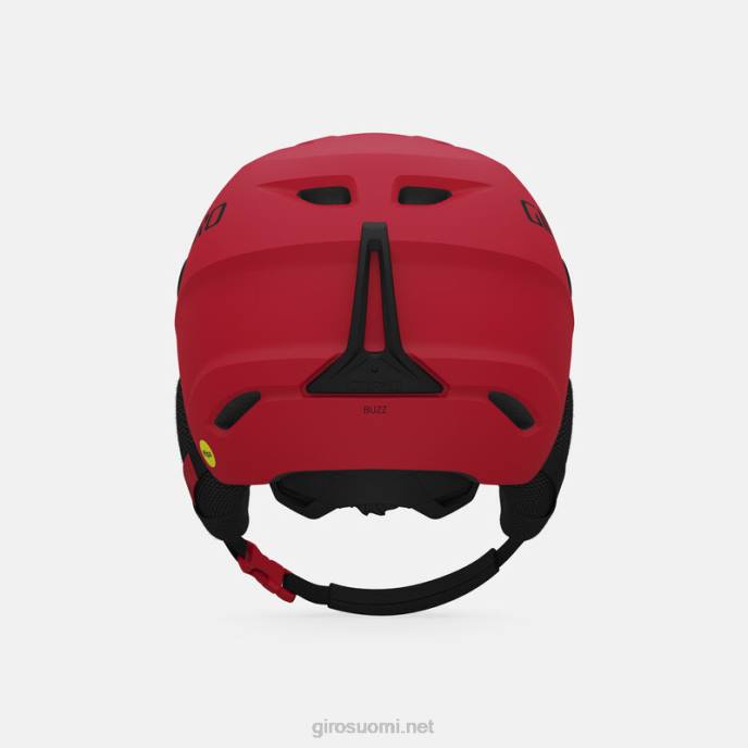 Giro matta kirkkaan punainen lapset buzz mips kypärä LNB41529
