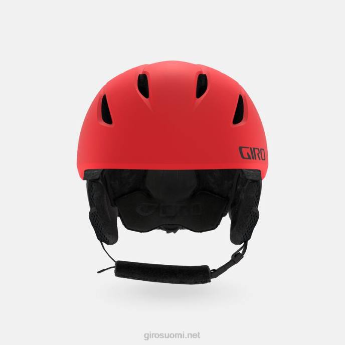 Giro matta kirkkaan punainen lapset laukaisukypärä LNB41530
