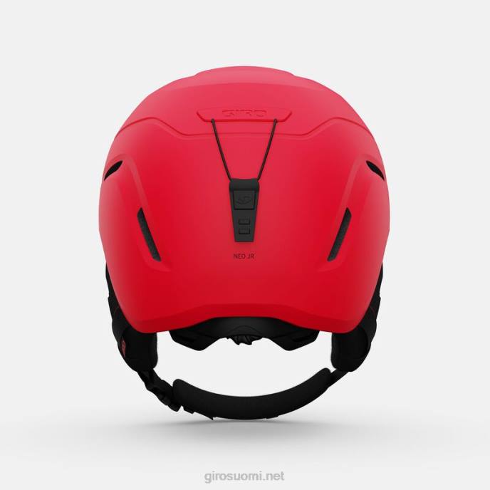 Giro matta kirkkaan punainen lapset neo jr. kypärä LNB41478