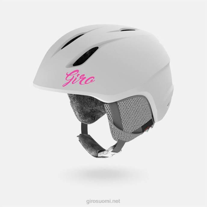 Giro matta valkoinen lapset laukaisukypärä LNB41532