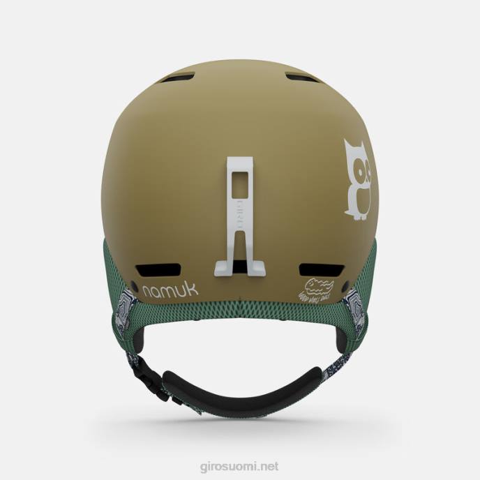 Giro namuk kulta/revontulet lapset raaka kypärä LNB41526