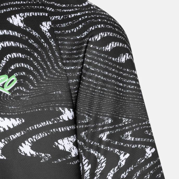 Giro musta aaltoilu lapset nuorten roust-paita LNB4975