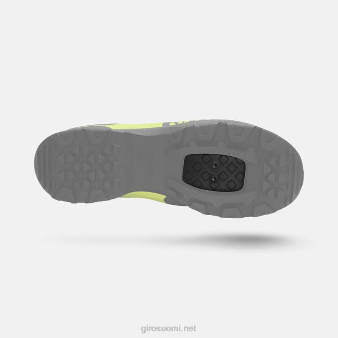 Giro musta/sitruunanvihreä kansi miehet berm kenkä LNB4180