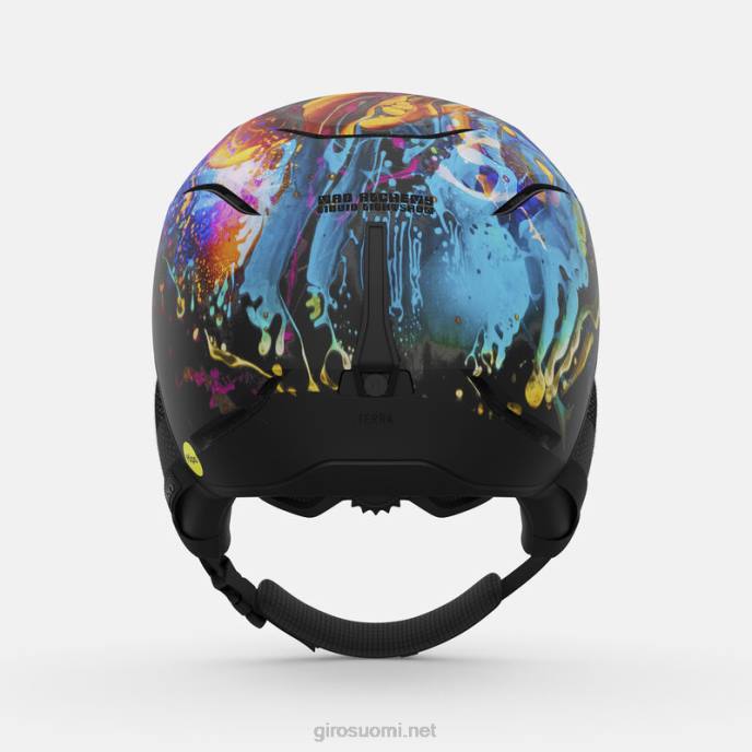 Giro matta musta/oranssi nestevalo miehet jackson mips kypärä LNB4394