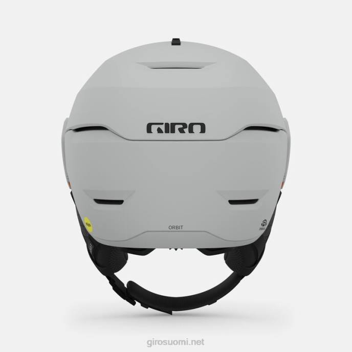 Giro matta vaaleanharmaa miehet orbit pallomainen kypärä LNB4307