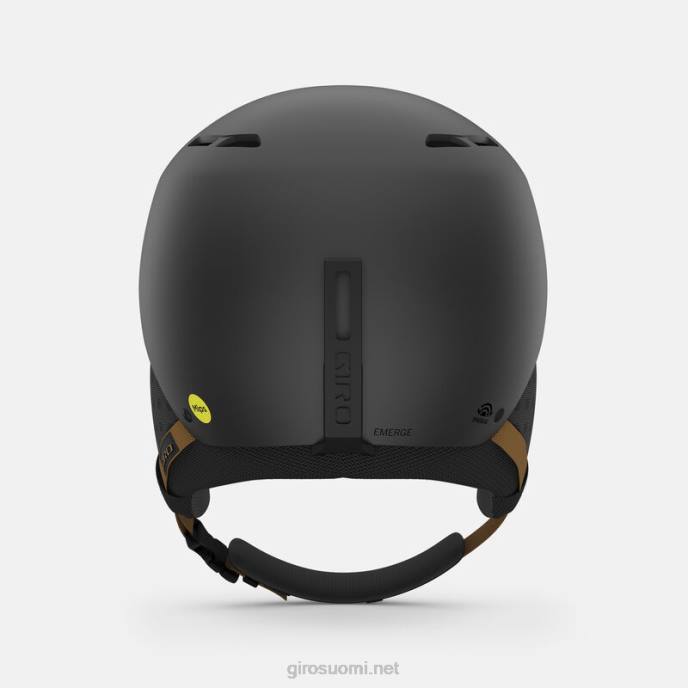 Giro metallinen hiili/rusketus miehet esiin pallomainen kypärä LNB4432