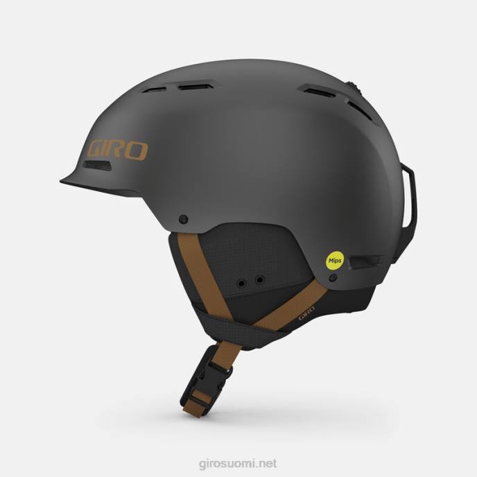 Giro metallinen hiili/rusketus miehet trig mips kypärä LNB4468