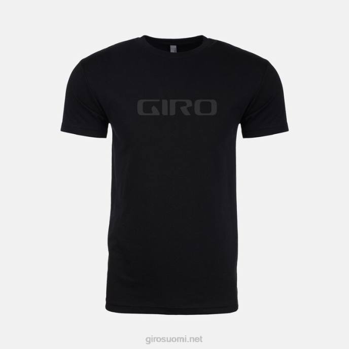 Giro logo - musta/tummanharmaa miehet tech tee - lyhythihainen LNB41041
