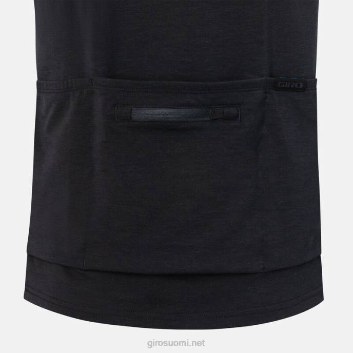 Giro musta/hiili miehet ratsastuspaita LNB424