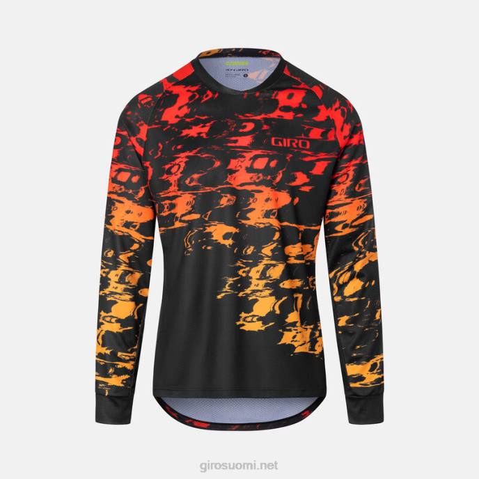Giro musta hyperglitch miehet roust ls jersey LNB4733