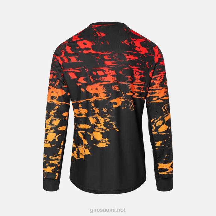 Giro musta hyperglitch miehet roust ls jersey LNB4733