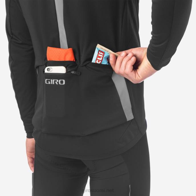 Giro musta miehet chrono pro alfa -takki LNB4126