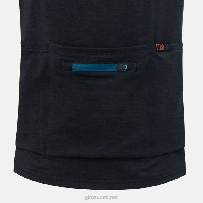 Giro musta/satamasininen miehet ratsastuspaita LNB4255