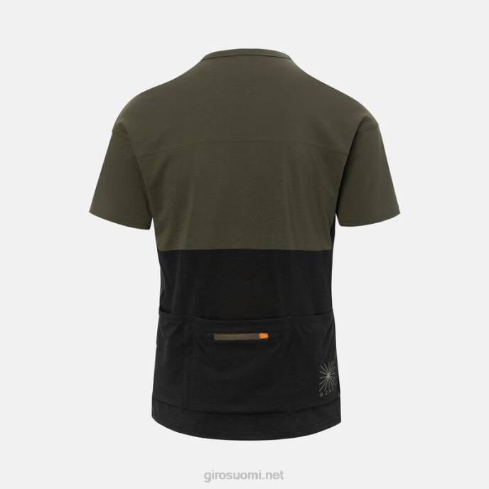 Giro polku vihreä/musta miehet ratsastuspaita LNB4256