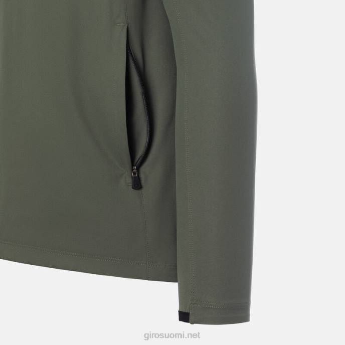 Giro vaalea polku vihreä miehet cascade stow takki LNB4244