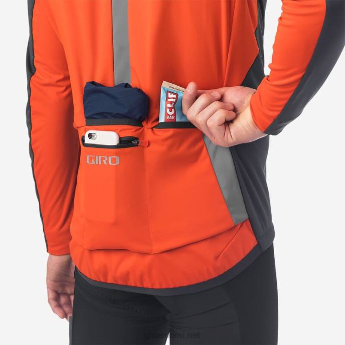 Giro vermiljoonaa miehet chrono pro alfa -takki LNB4661