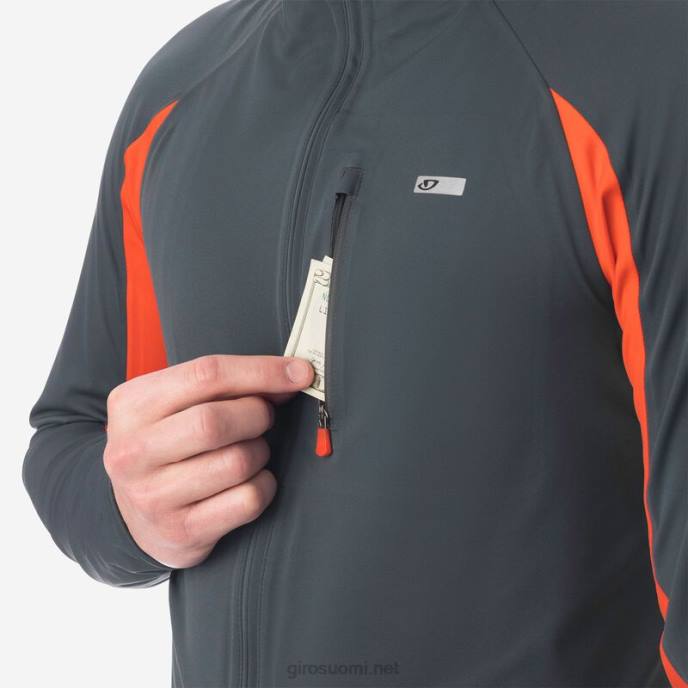 Giro vermiljoonaa miehet chrono pro neoshell takki LNB4916