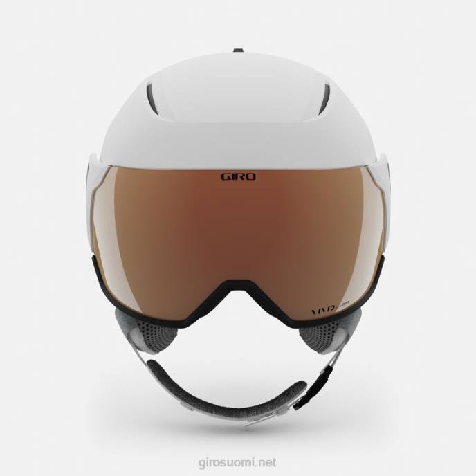 Giro matta valkoinen naiset aria pallomainen kypärä LNB41198