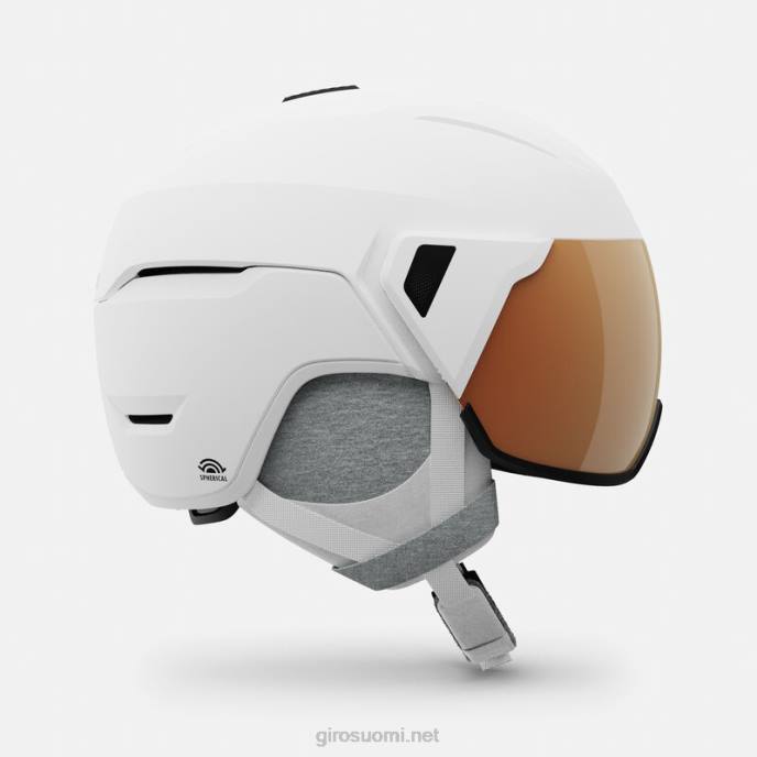 Giro matta valkoinen naiset aria pallomainen kypärä LNB41198