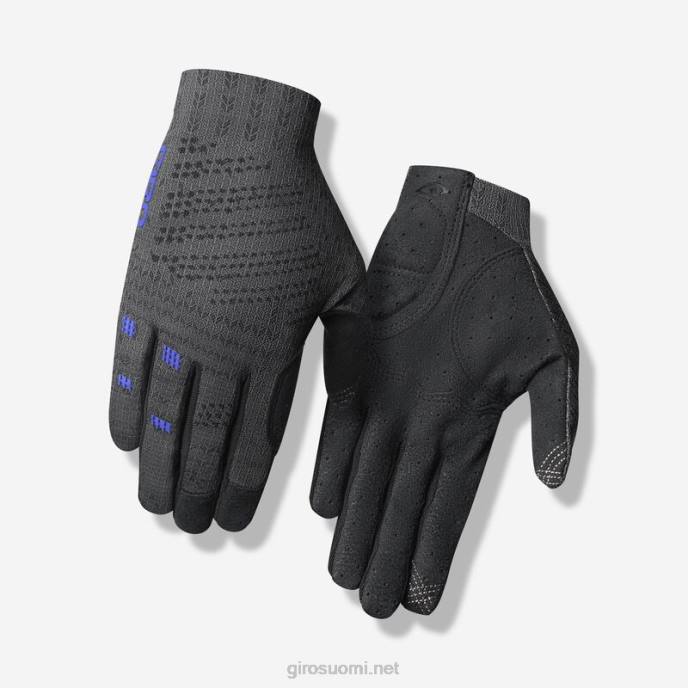 Giro titaani/sähkö violetti naiset xnetic trail käsine LNB41314