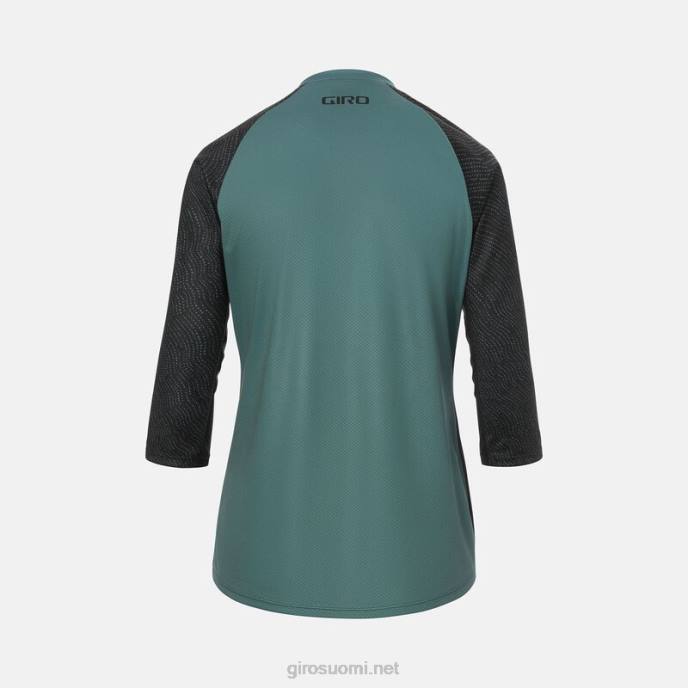 Giro harmaa vihreä pomppi naiset roust 3/4 jersey LNB41253