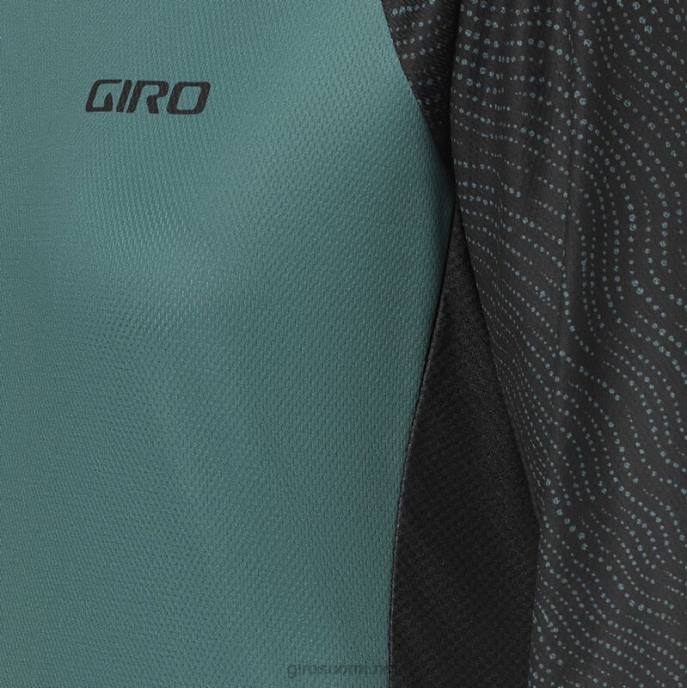Giro harmaa vihreä pomppi naiset roust 3/4 jersey LNB41253