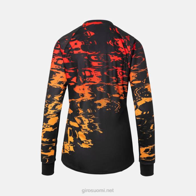 Giro musta hyperglitch naiset roust ls jersey LNB4730