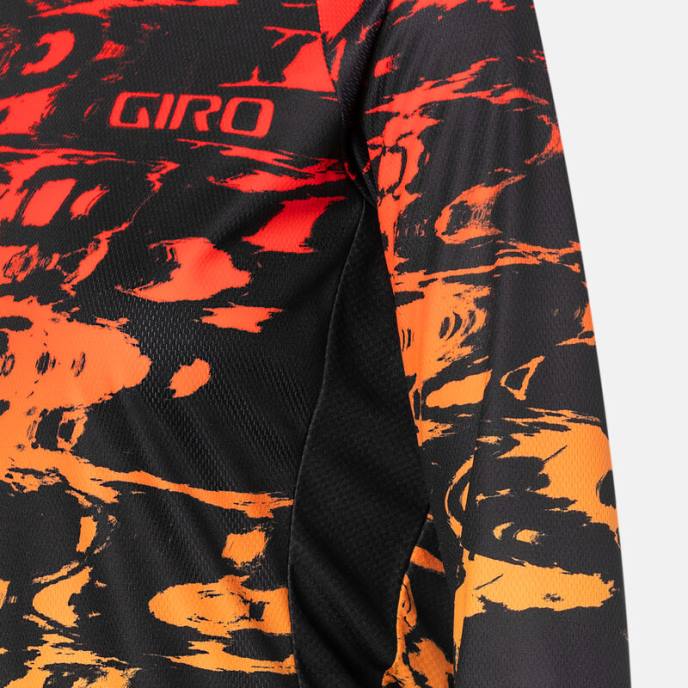 Giro musta hyperglitch naiset roust ls jersey LNB4730