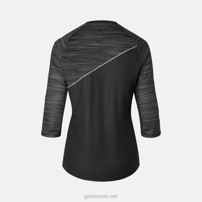 Giro musta kromapiste naiset roust 3/4 jersey LNB41252
