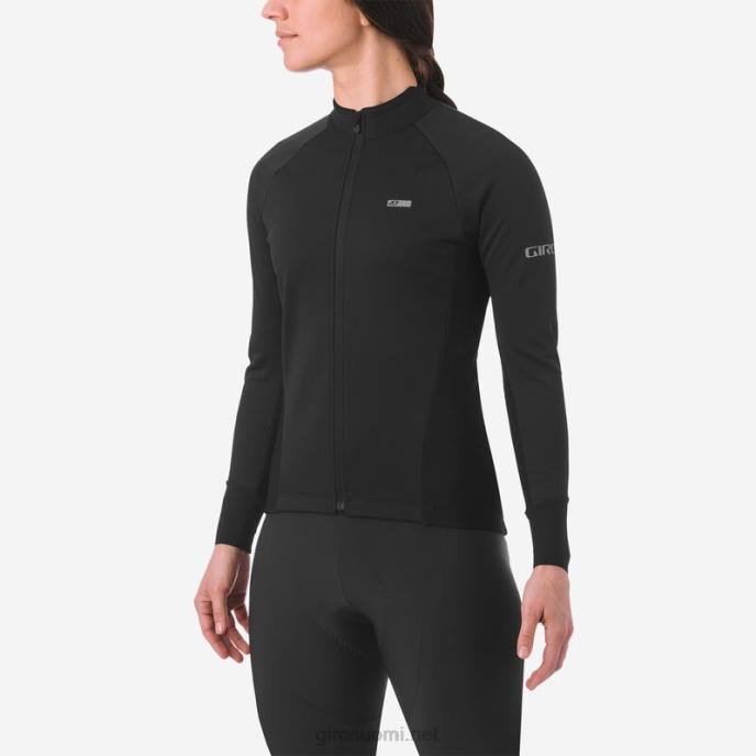 Giro musta naiset chrono pro windbloc -paita LNB4684