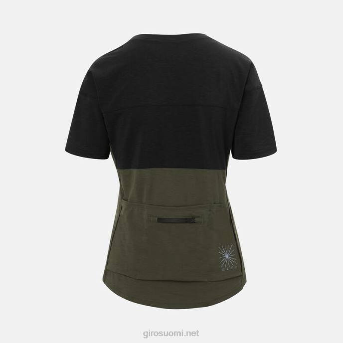 Giro musta/vihreä naiset ratsastuspaita LNB41120