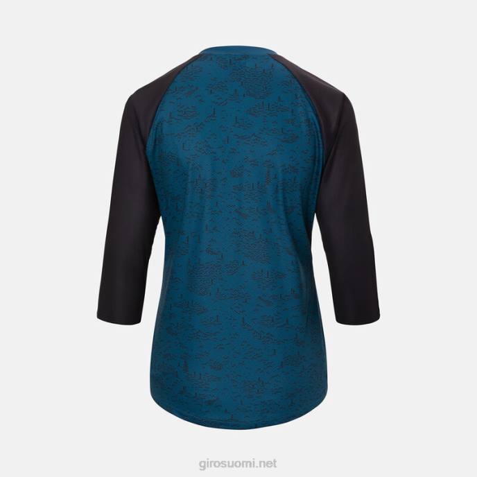 Giro sataman sininen taso naiset roust 3/4 jersey LNB41254