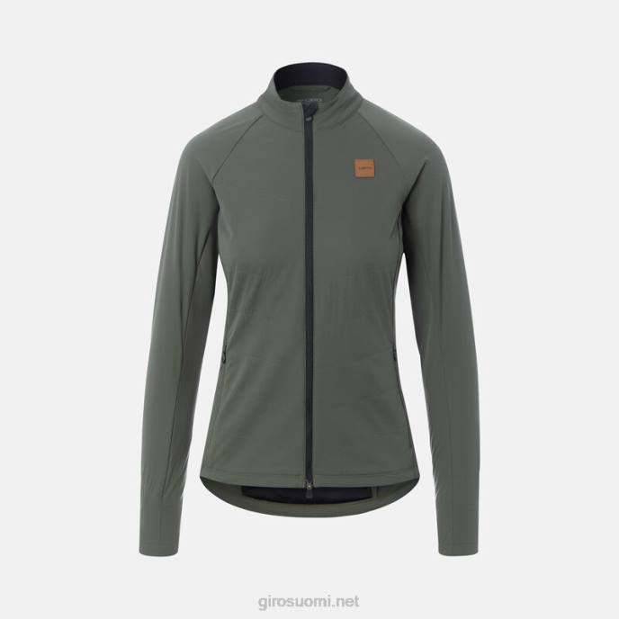 Giro vaalea polku vihreä naiset kaskadieristetty takki LNB41118