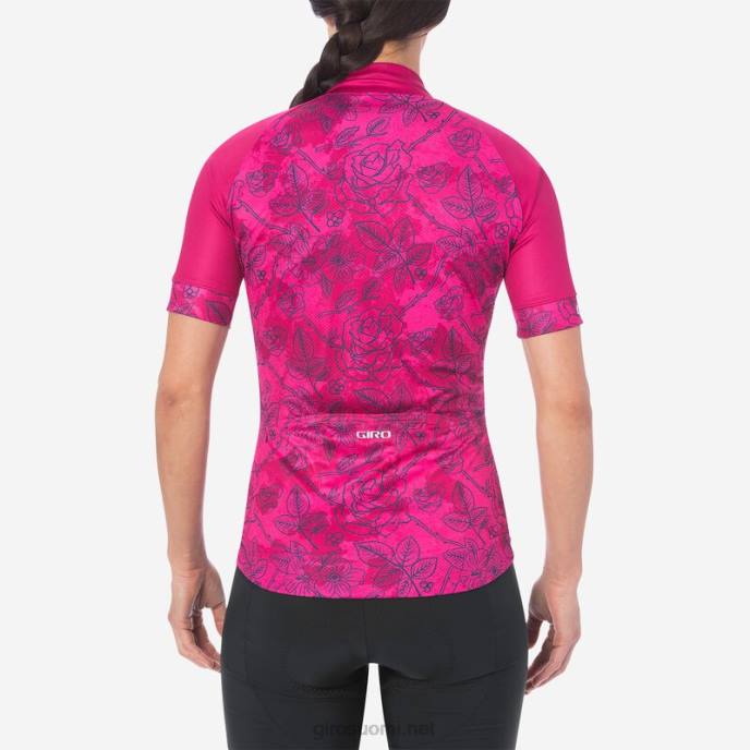 Giro vaaleanpunainen kukka naiset chrono urheilupaita LNB41238