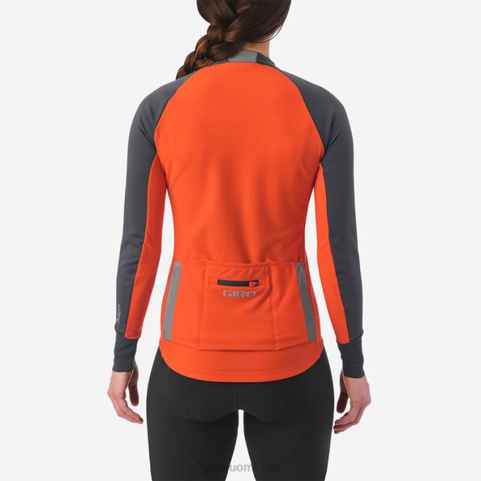 Giro vermiljoonaa naiset chrono pro windbloc -paita LNB41231