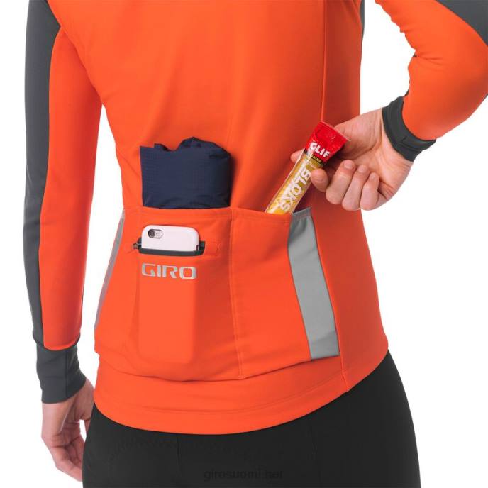 Giro vermiljoonaa naiset chrono pro windbloc -paita LNB41231