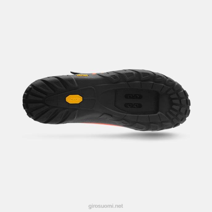 Giro vermiljoonaa/musta sukupuolineutraali terraduro-välikenkä LNB41541