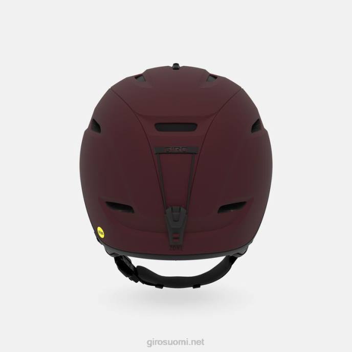 Giro matta häränpunainen sukupuolineutraali zone mips kypärä LNB41054