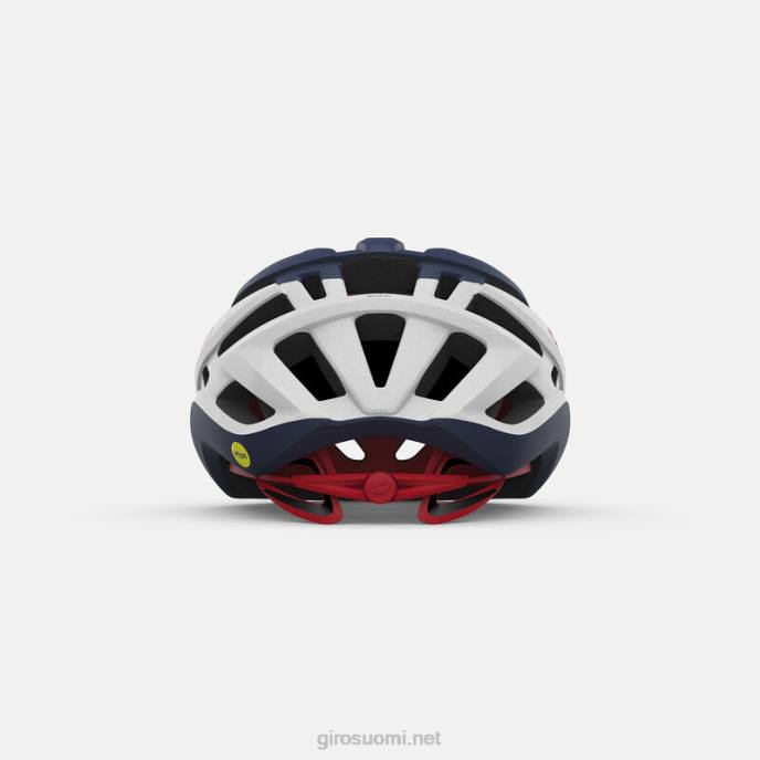 Giro matta keskiyön/valkoinen/kirkkaan punainen sukupuolineutraali agilis mips kypärä LNB4637