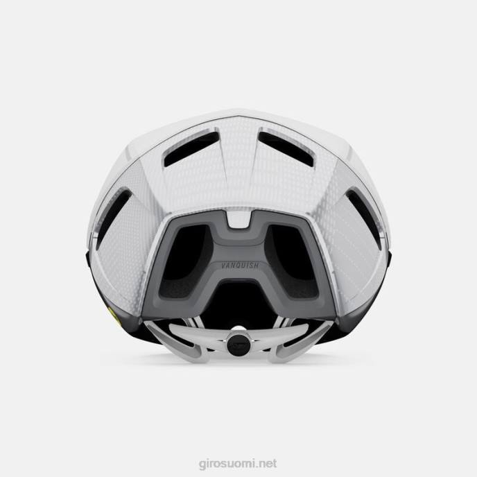 Giro matta valkoinen/hopea sukupuolineutraali vanquish mips kypärä LNB4633