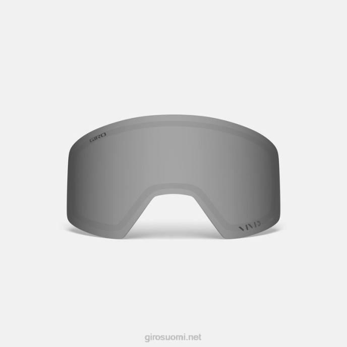 Giro harmaa/hopea salama sukupuolineutraali blok mtb suojalasien vaihtolinssi LNB41537