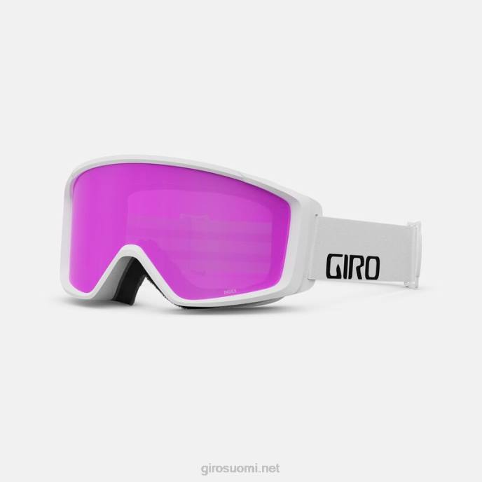 Giro valkoinen sanamerkki sukupuolineutraali index 2.0 aasialaiset fit suojalasit LNB4932