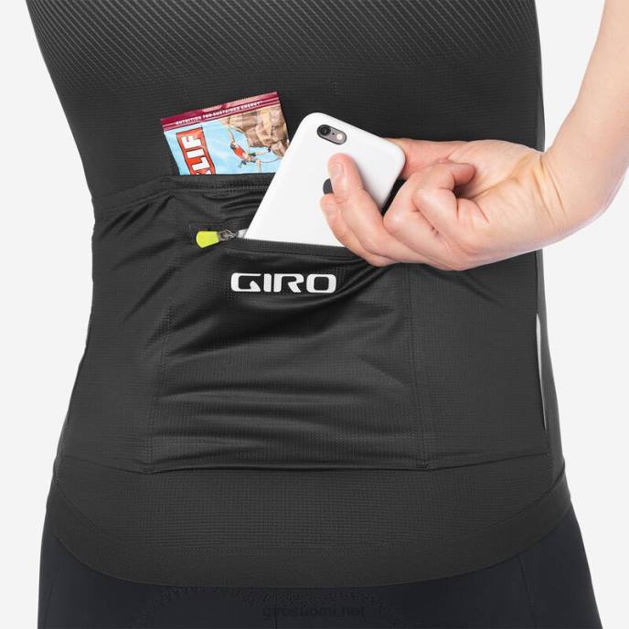 Giro musta/hiili siirtymä miehet chrono pro -paita LNB4440