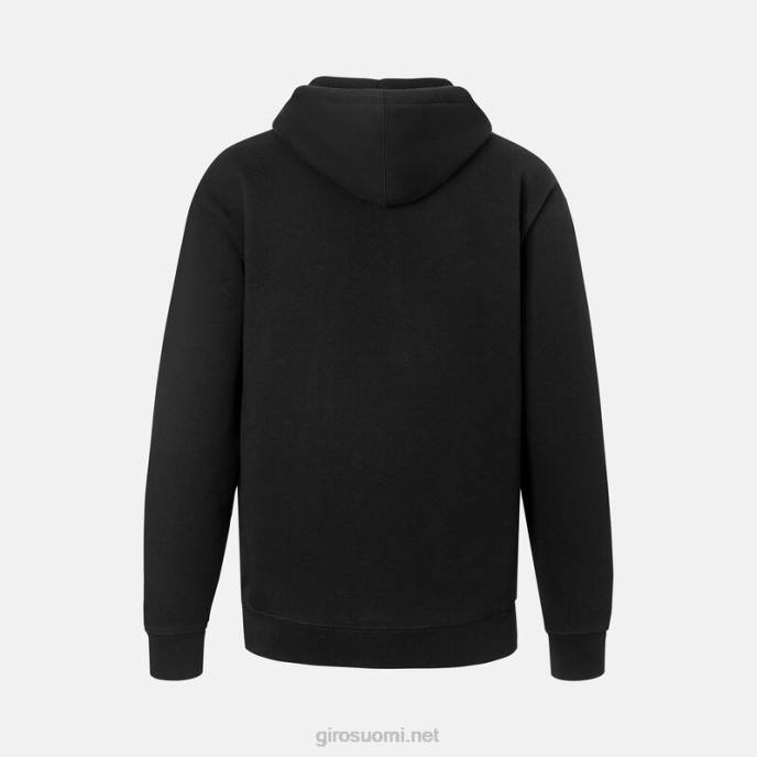 Giro musta hyperglitch sukupuolineutraali logollinen huppari LNB4965